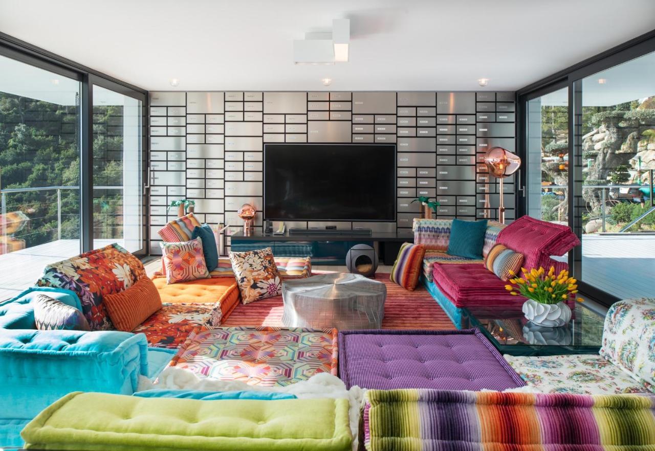 Ibiza Style Barcelona Luxury Villa Badalona Bagian luar foto