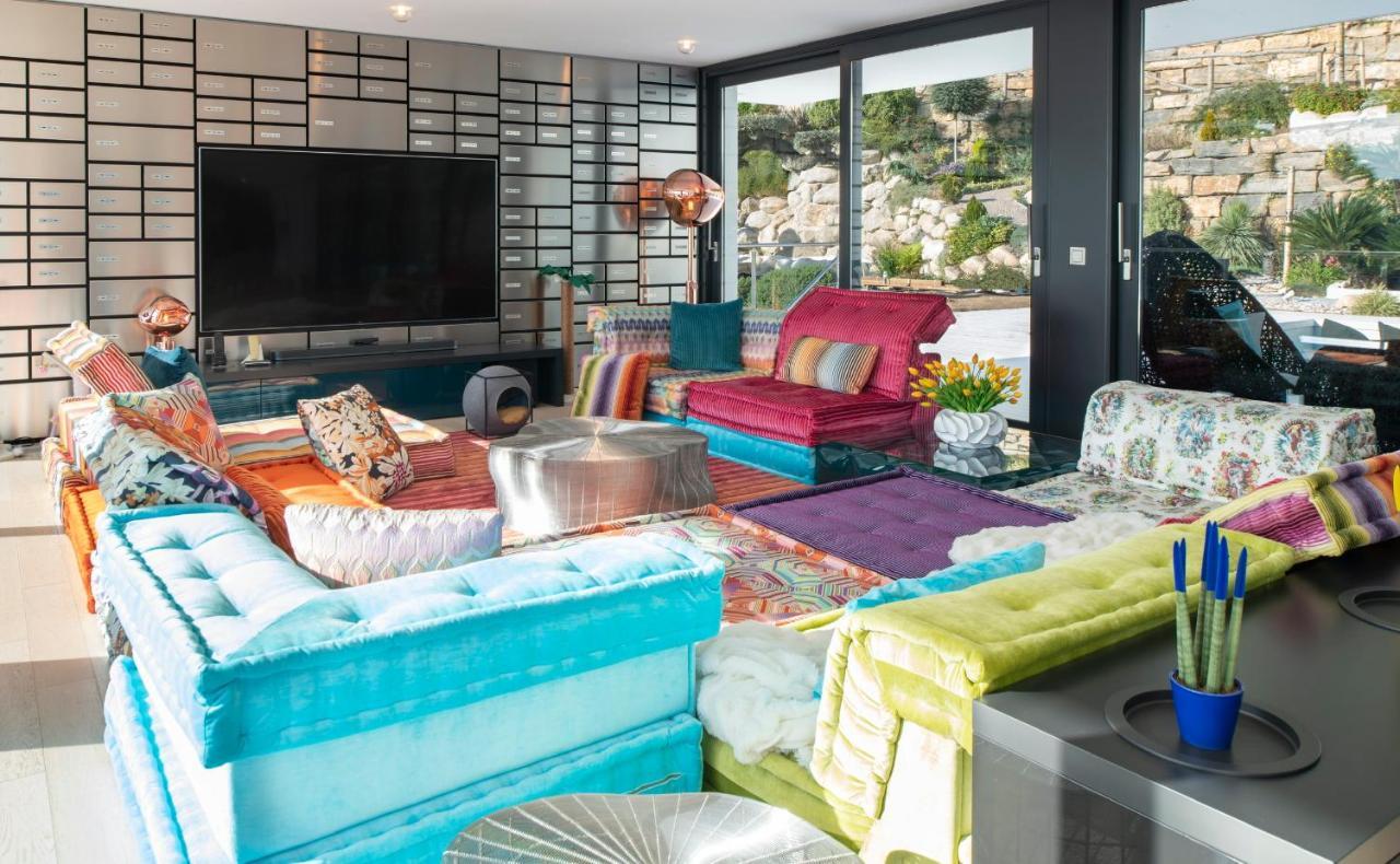 Ibiza Style Barcelona Luxury Villa Badalona Bagian luar foto
